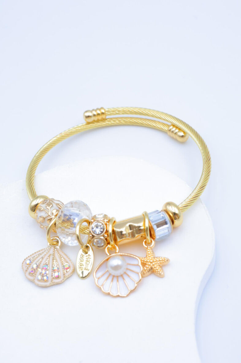 Starres Metall-Charm-Armband - PT59