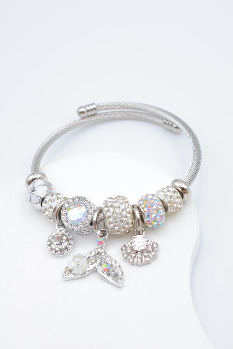 Starres Metall-Charm-Armband - PT64