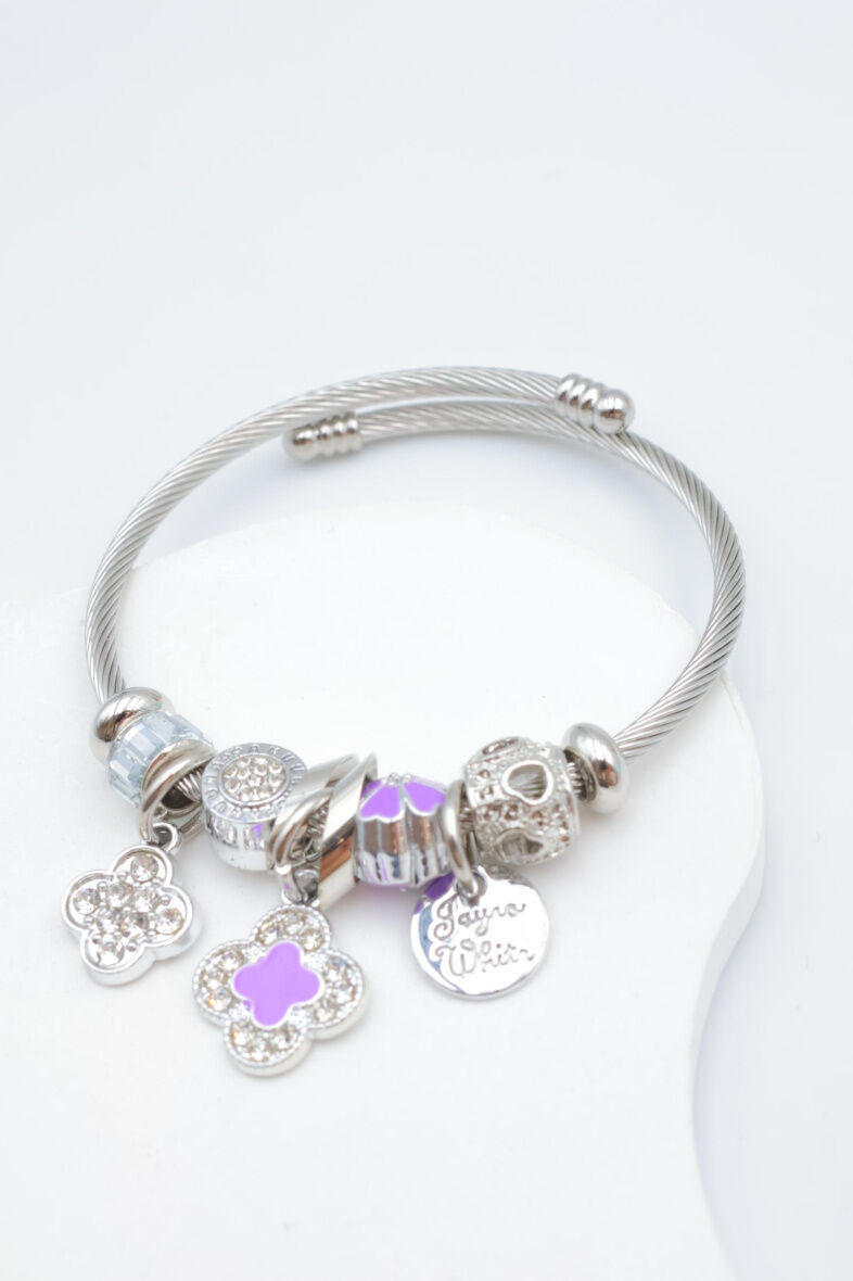 Starres Metall-Charm-Armband - PT65