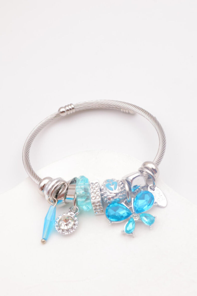 Starres Metall-Charm-Armband - PT68