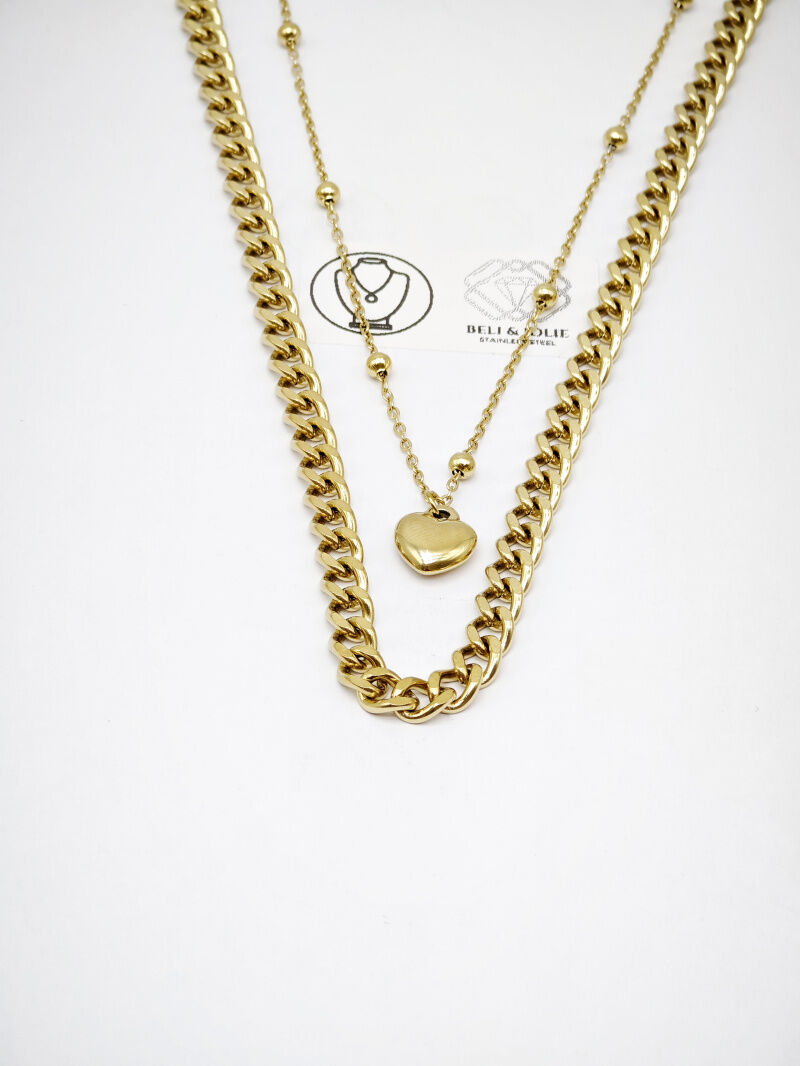 Edelstahlkette - Q03