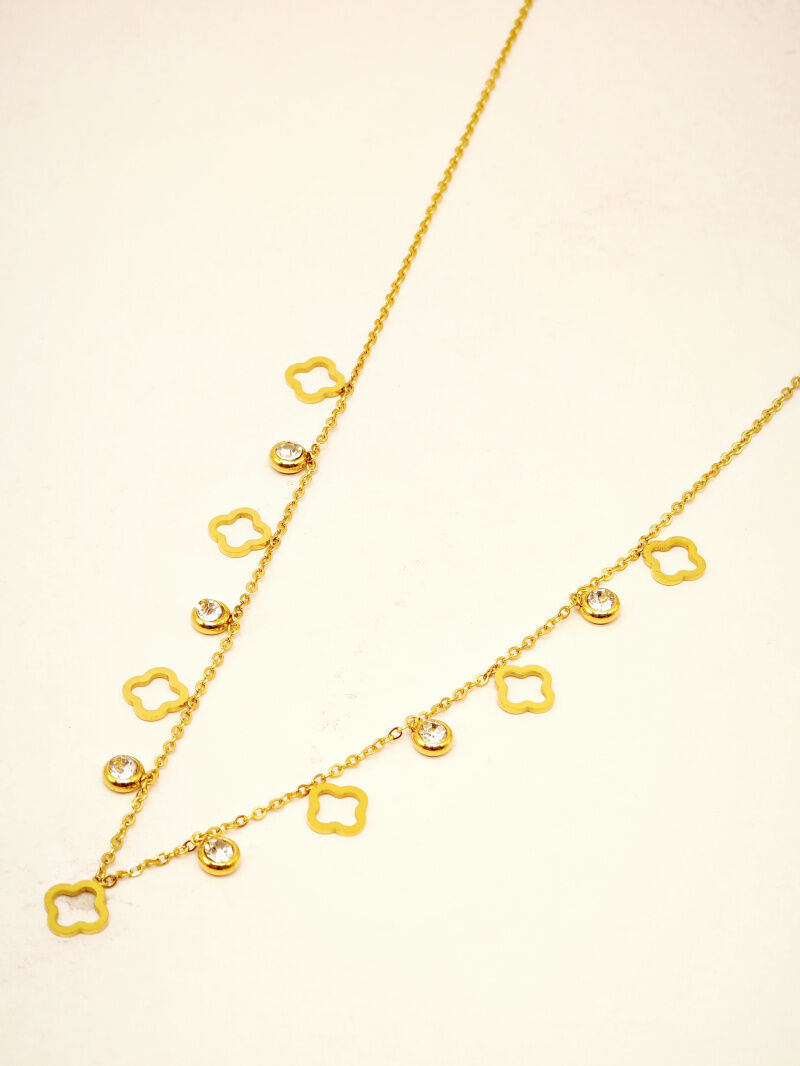 Edelstahl Halskette - Q23