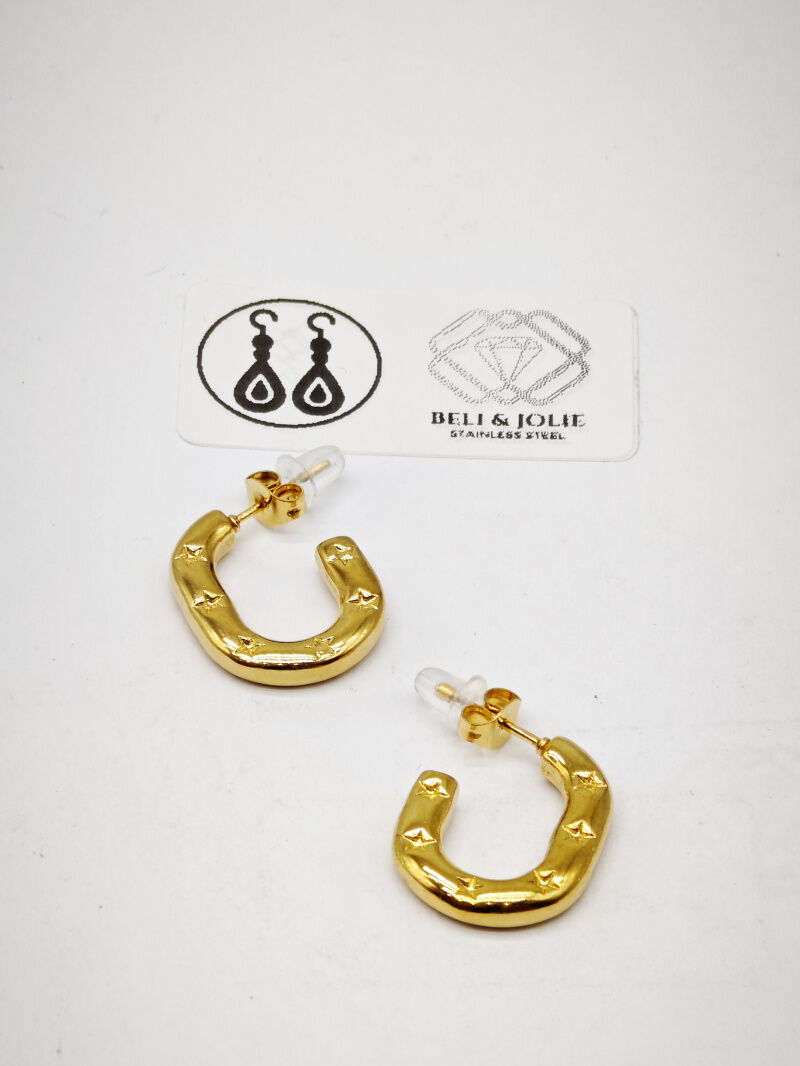 Edelstahl Ohrringe - Q41