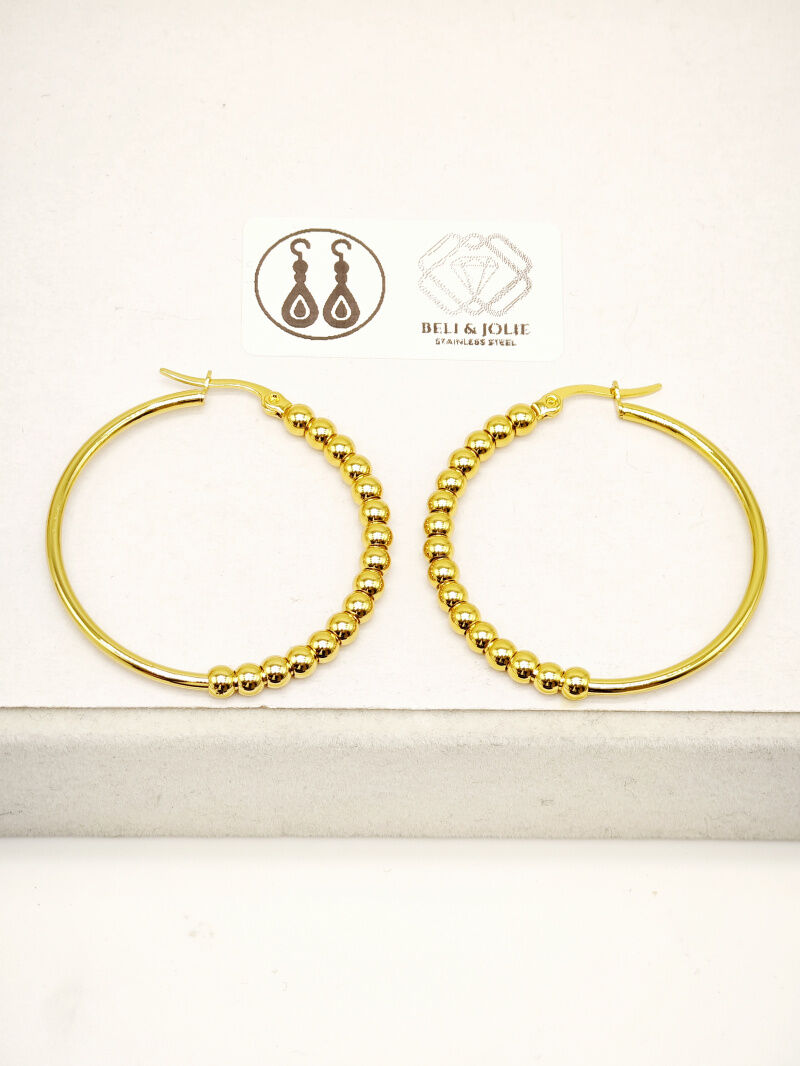 Creolen aus Edelstahl - Q42