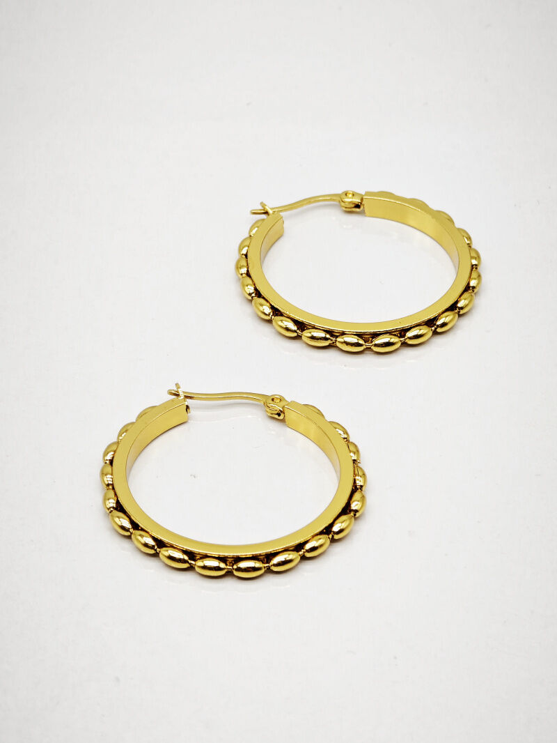 Creolen aus Edelstahl - Q45