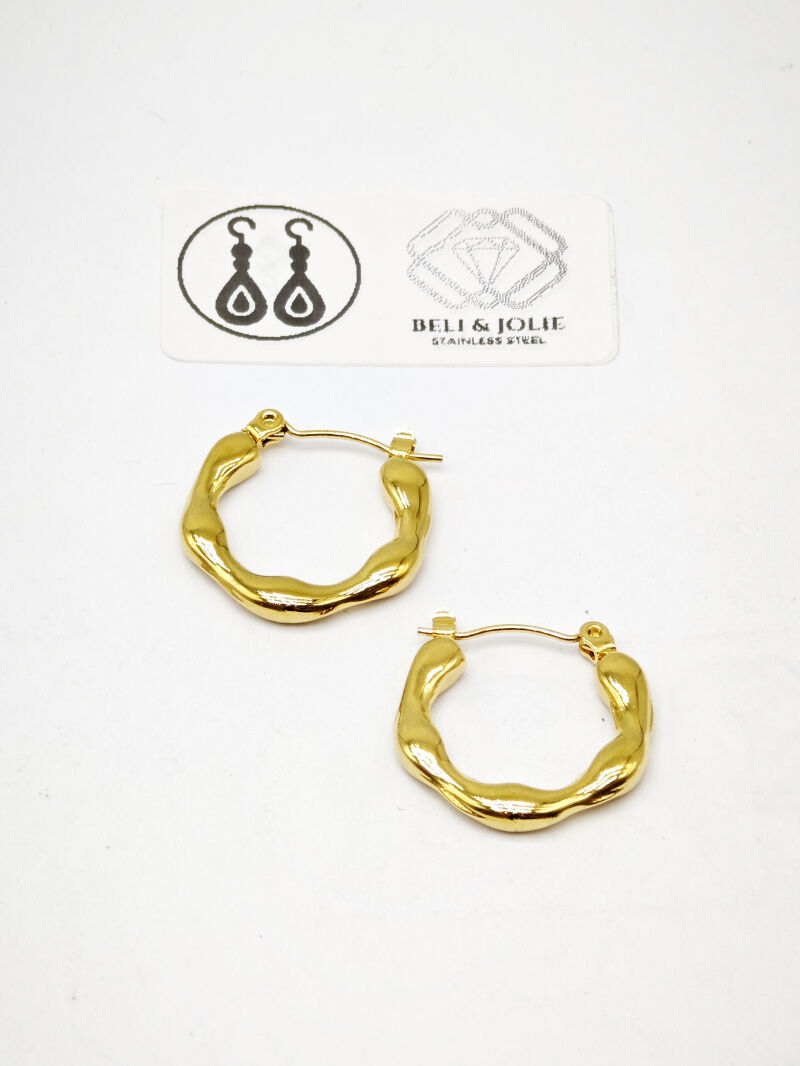 Edelstahl Ohrringe - Q47