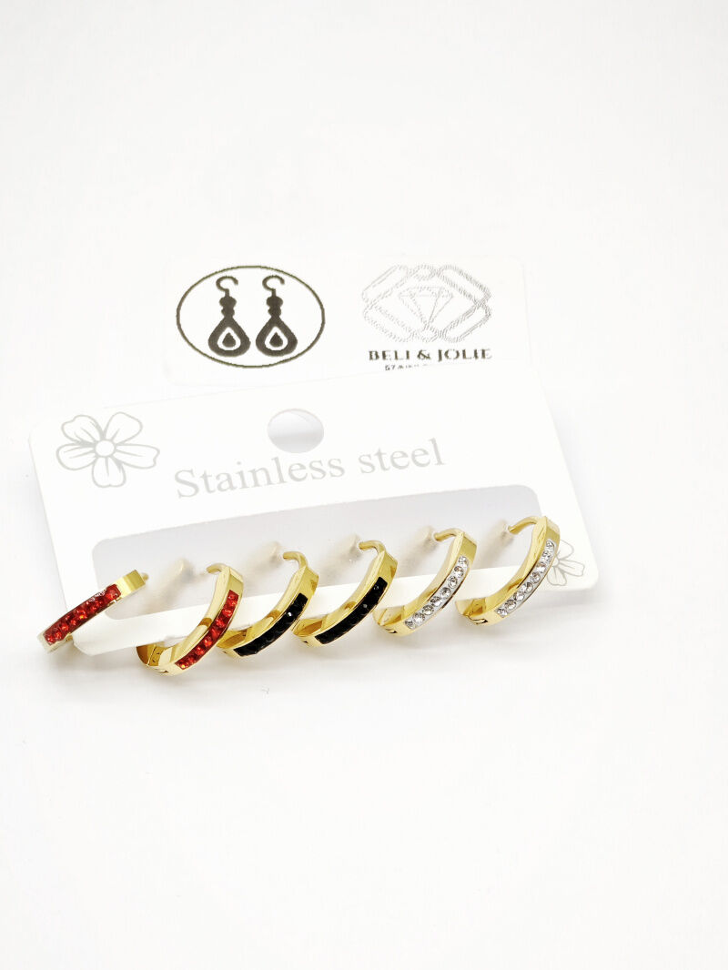 Edelstahl Ohrringe - R24