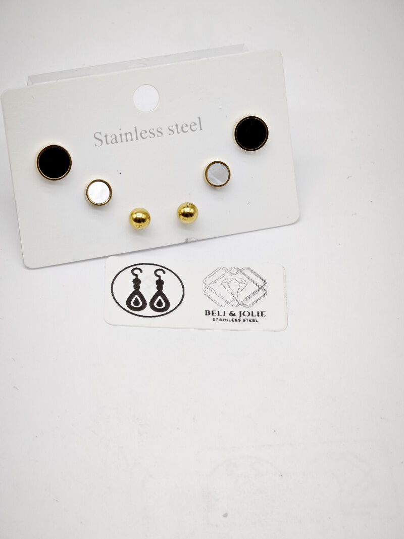 Edelstahl Ohrringe - R27