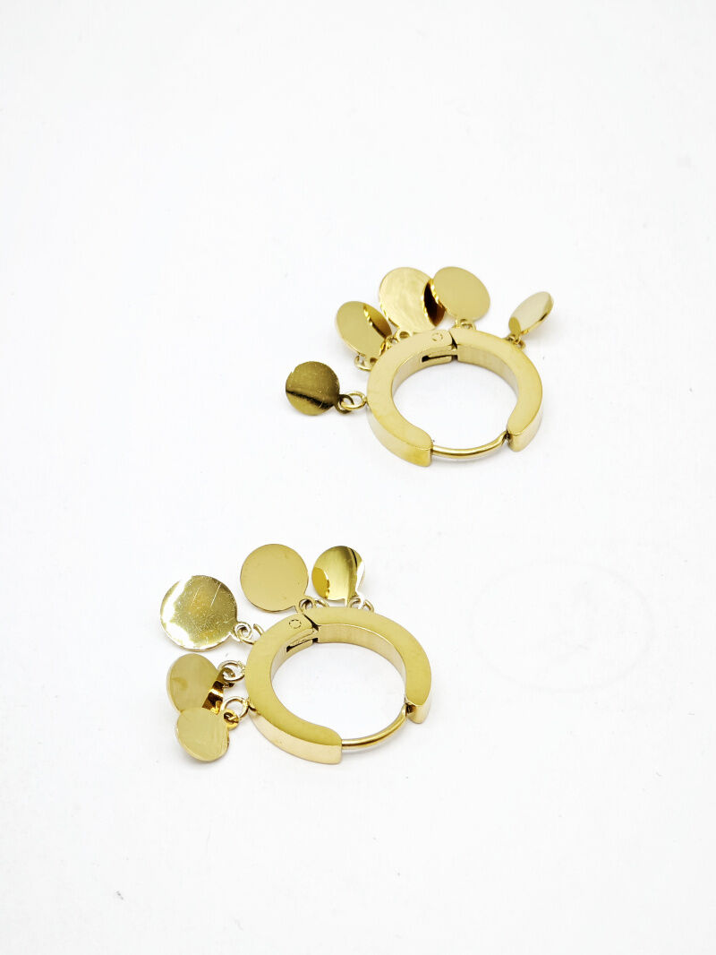 Edelstahl Ohrringe - R28