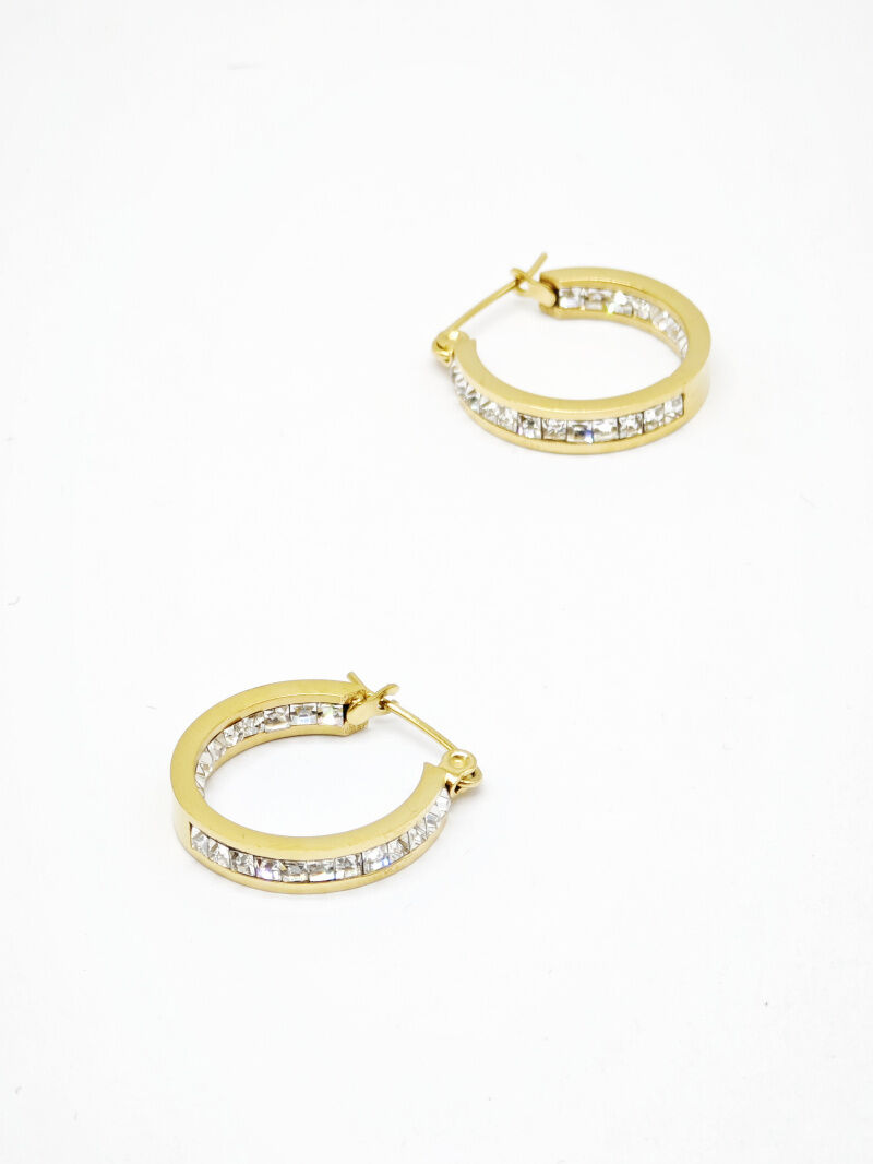 Creolen aus Edelstahl - R30