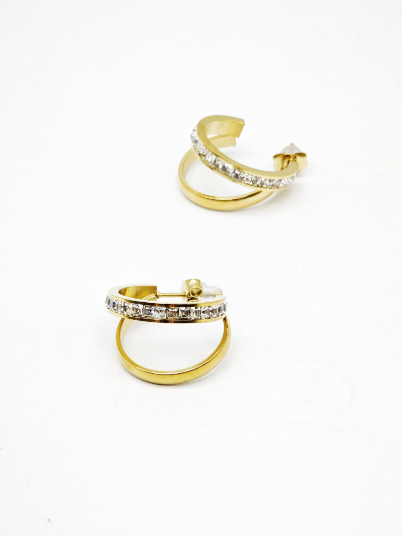 Creolen aus Edelstahl - R31