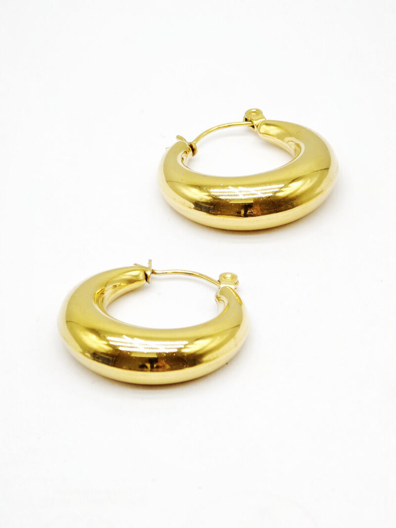 Creolen aus Edelstahl - R39