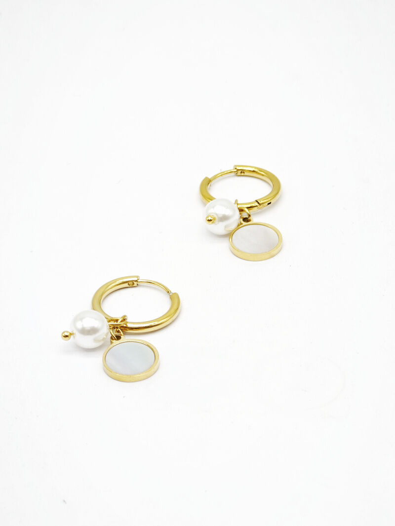 Edelstahl Ohrringe - R43