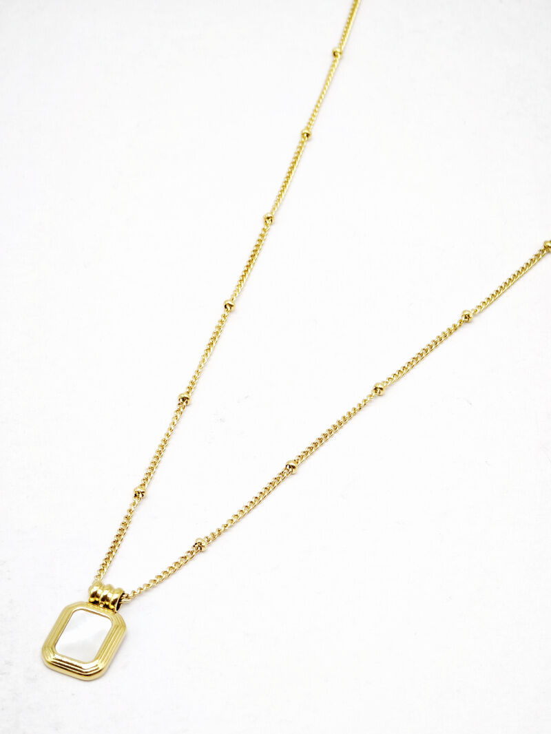 Edelstahl Halskette - S08