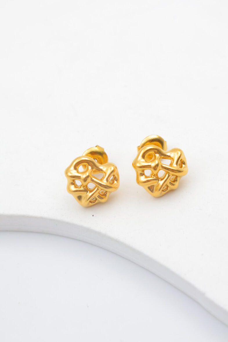 Edelstahl Ohrringe - S21B