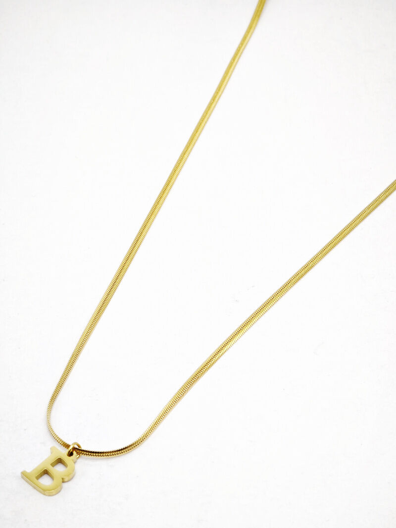 Edelstahl Halskette - S23B