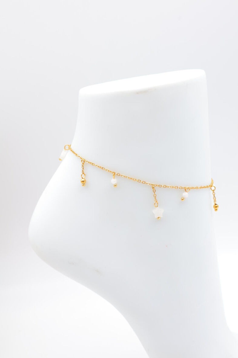 Edelstahl Fußkettchen - T54-DO