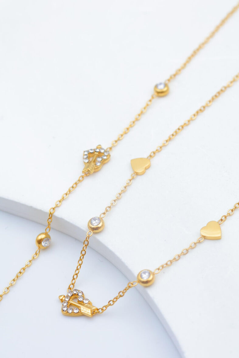 Set di gioielli in acciaio inossidabile - T55E