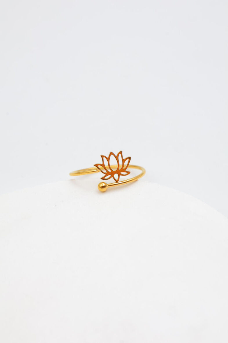 Verstellbarer Edelstahlring - T104C