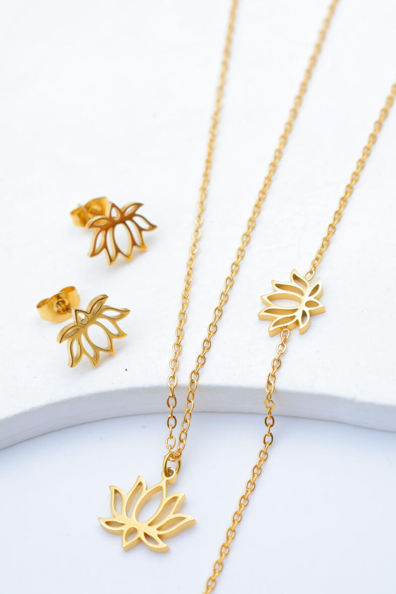 Set di gioielli in acciaio inossidabile - T104E