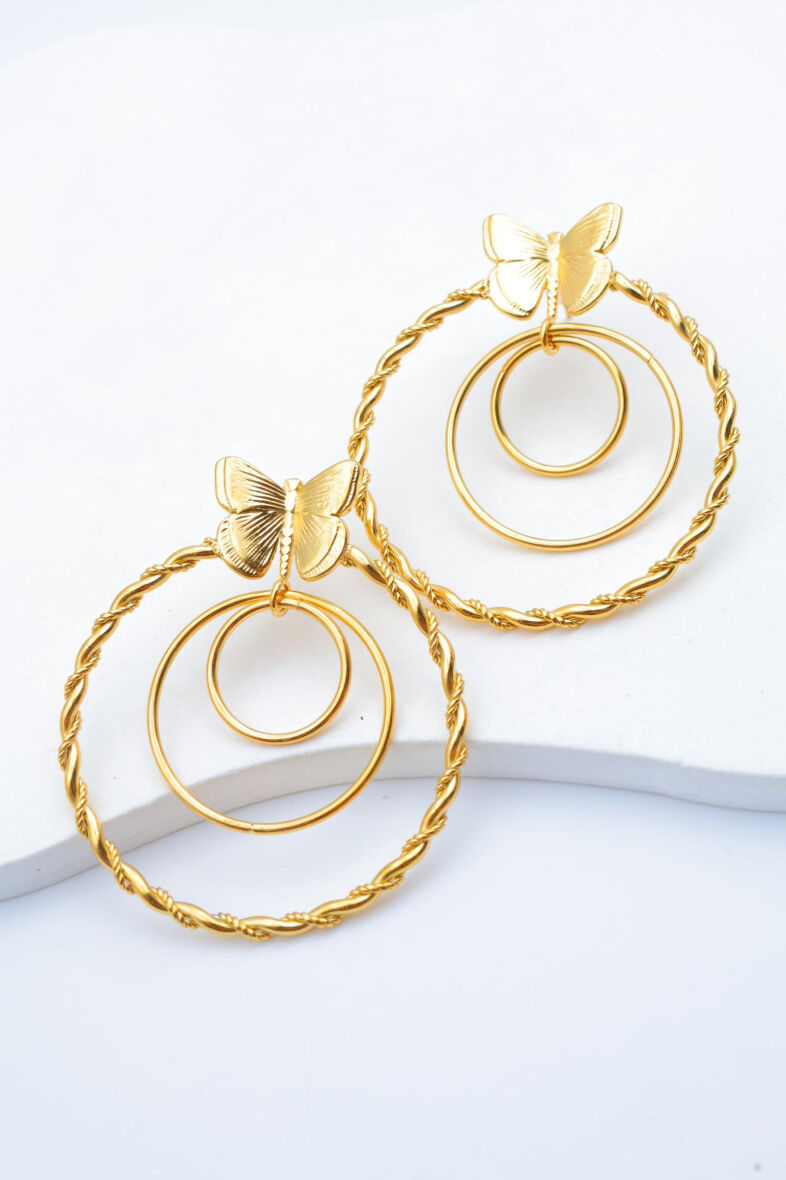 Edelstahl Ohrringe - T105