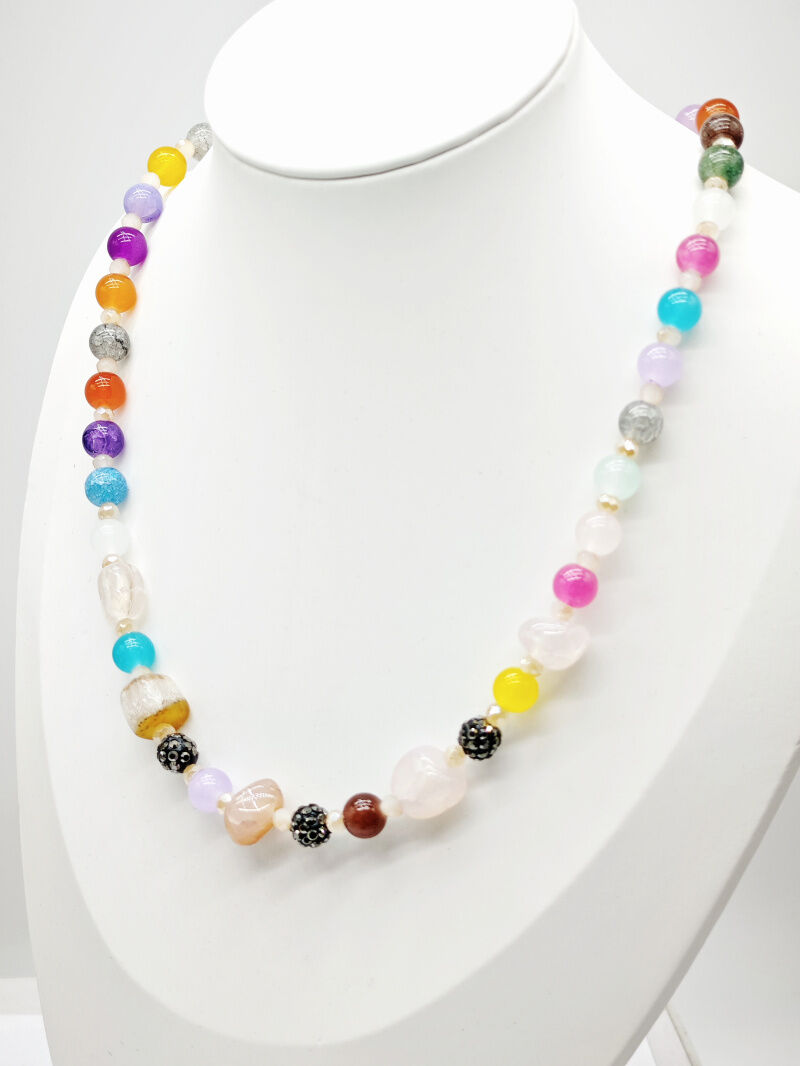 Collier en métal - U01