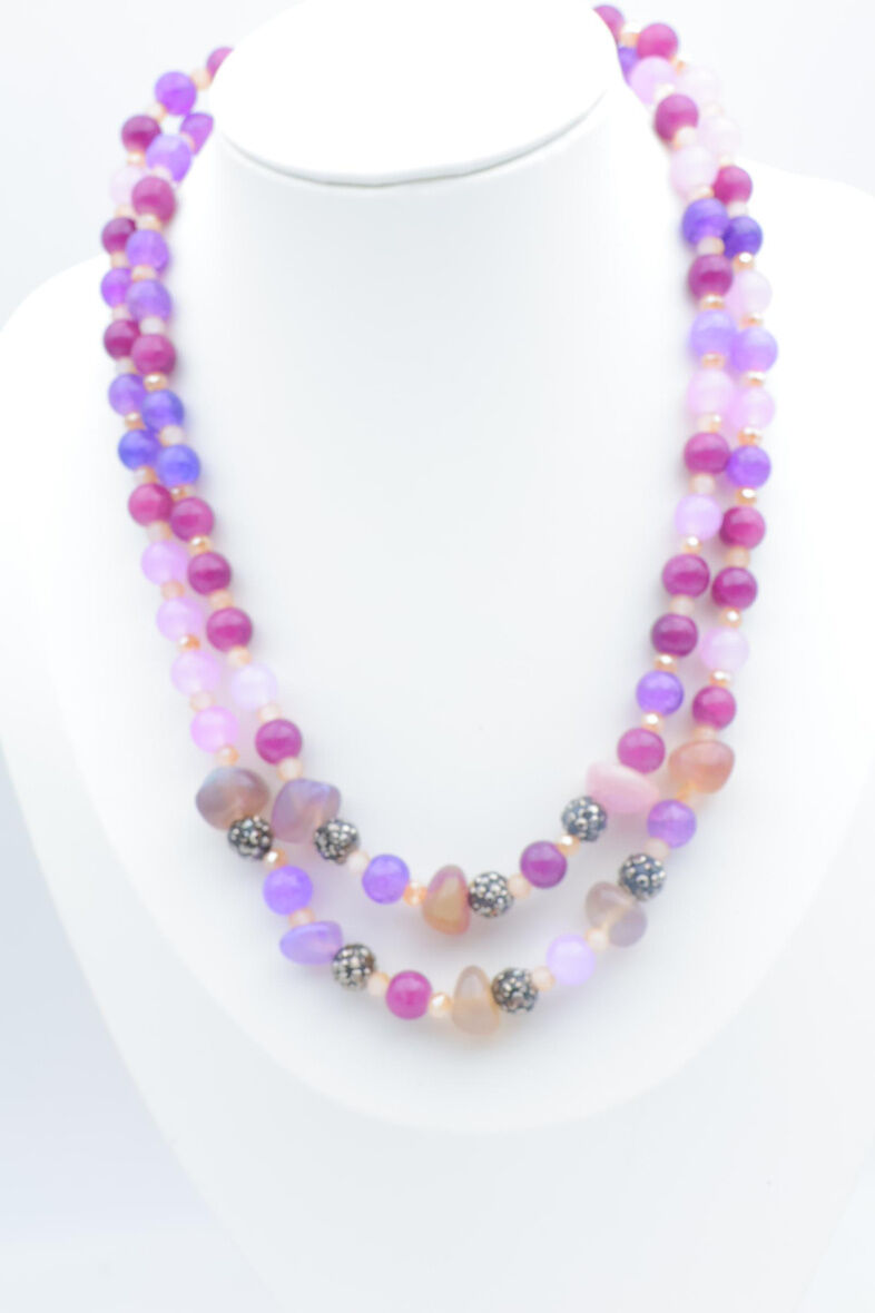 Collier en métal - U08