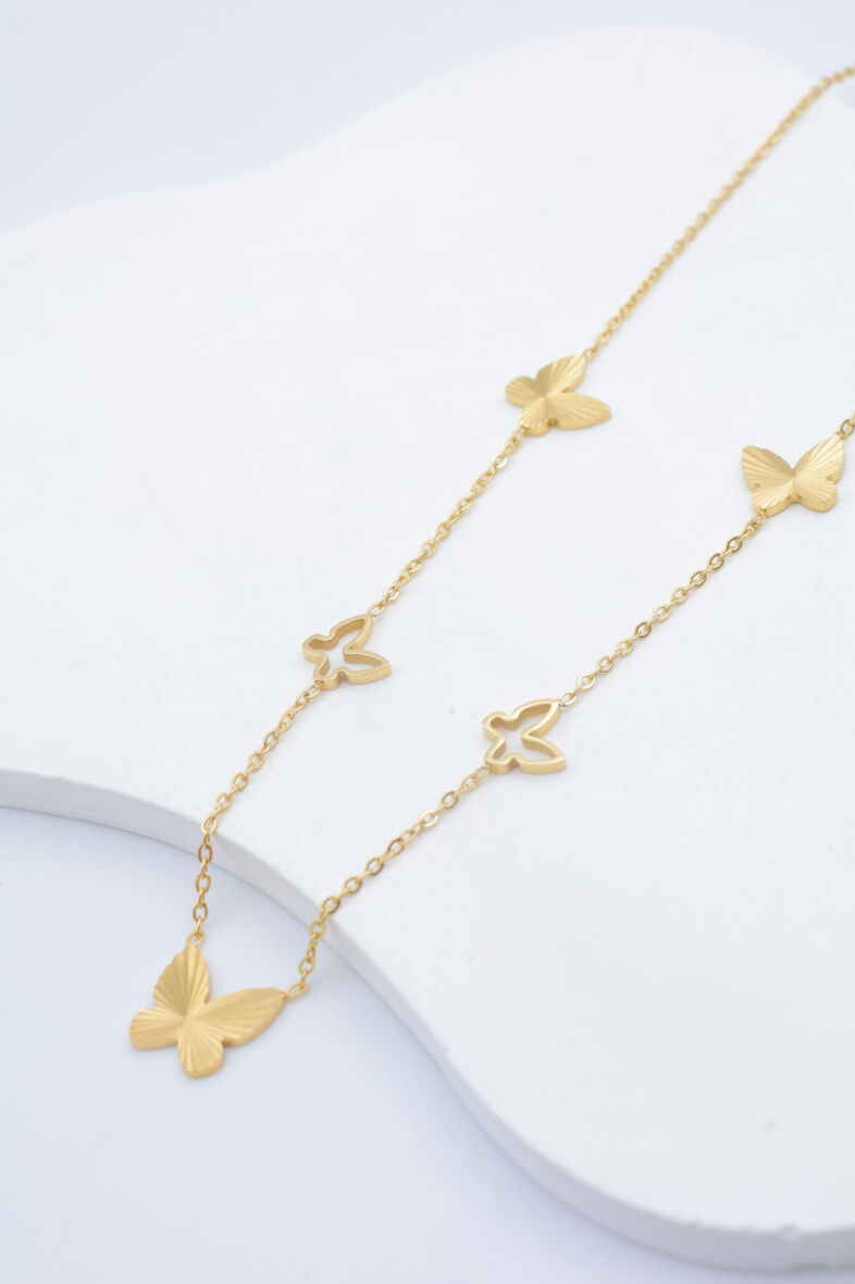 Edelstahl Halskette - V13