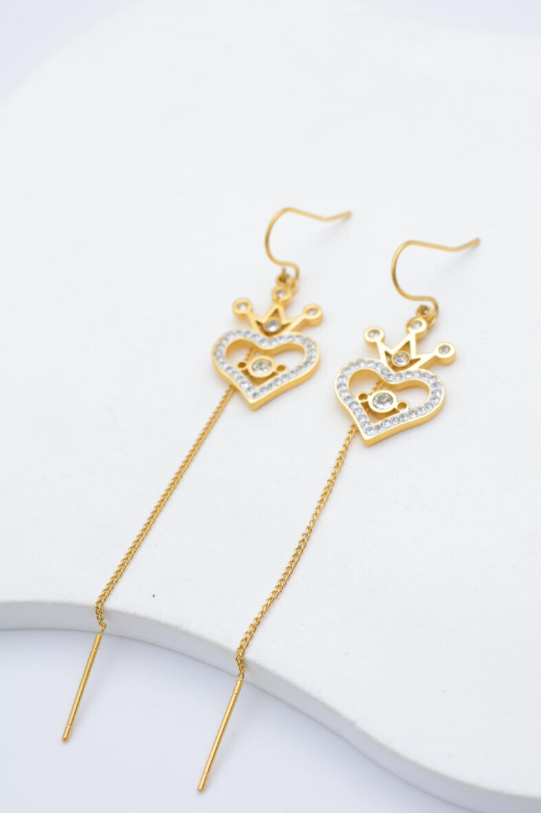 Edelstahl Ohrringe - V21