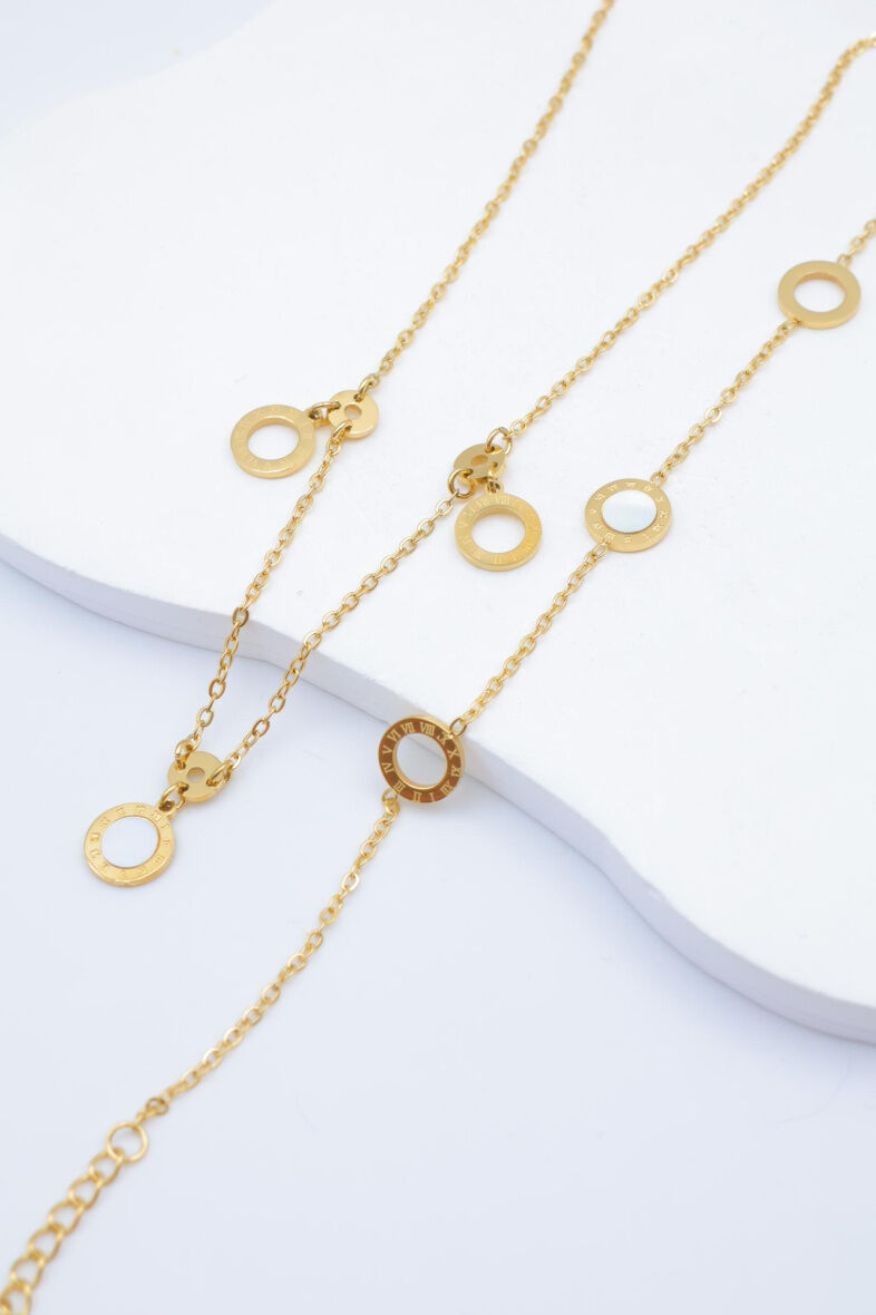 Set di gioielli in acciaio inossidabile - V38E