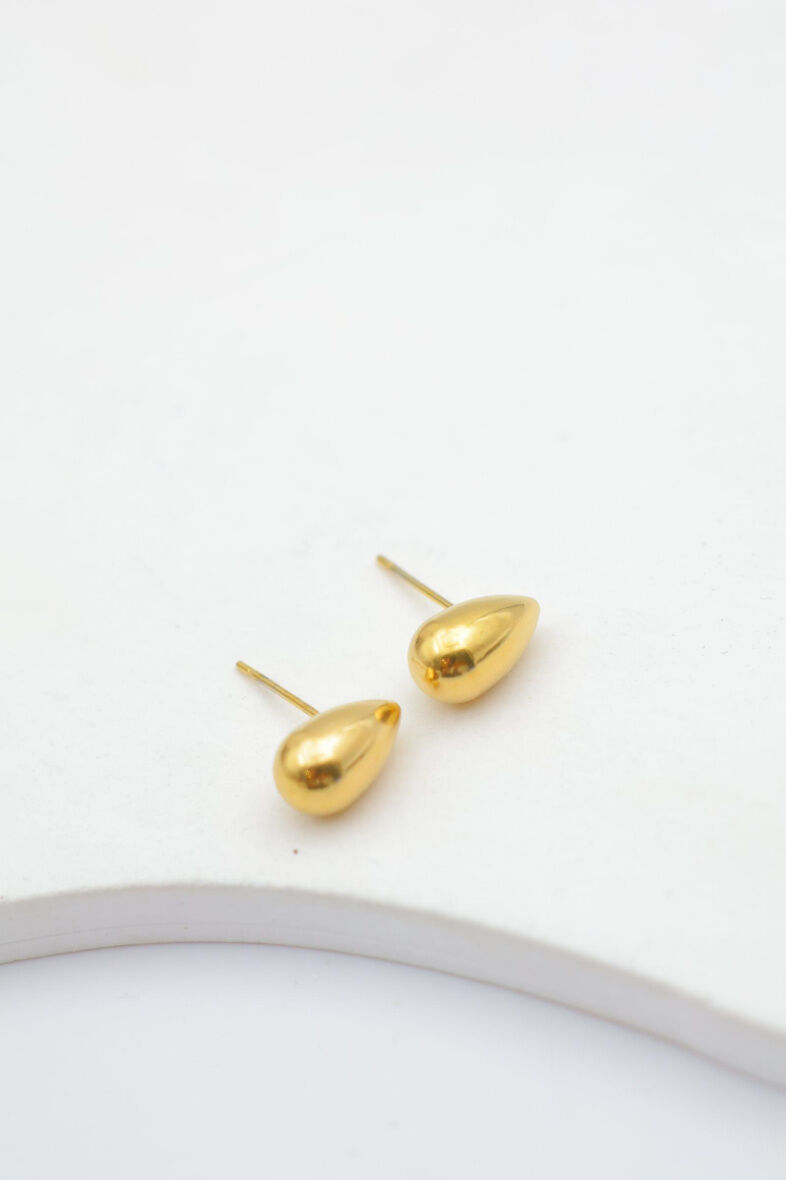 Edelstahl Ohrringe - V100