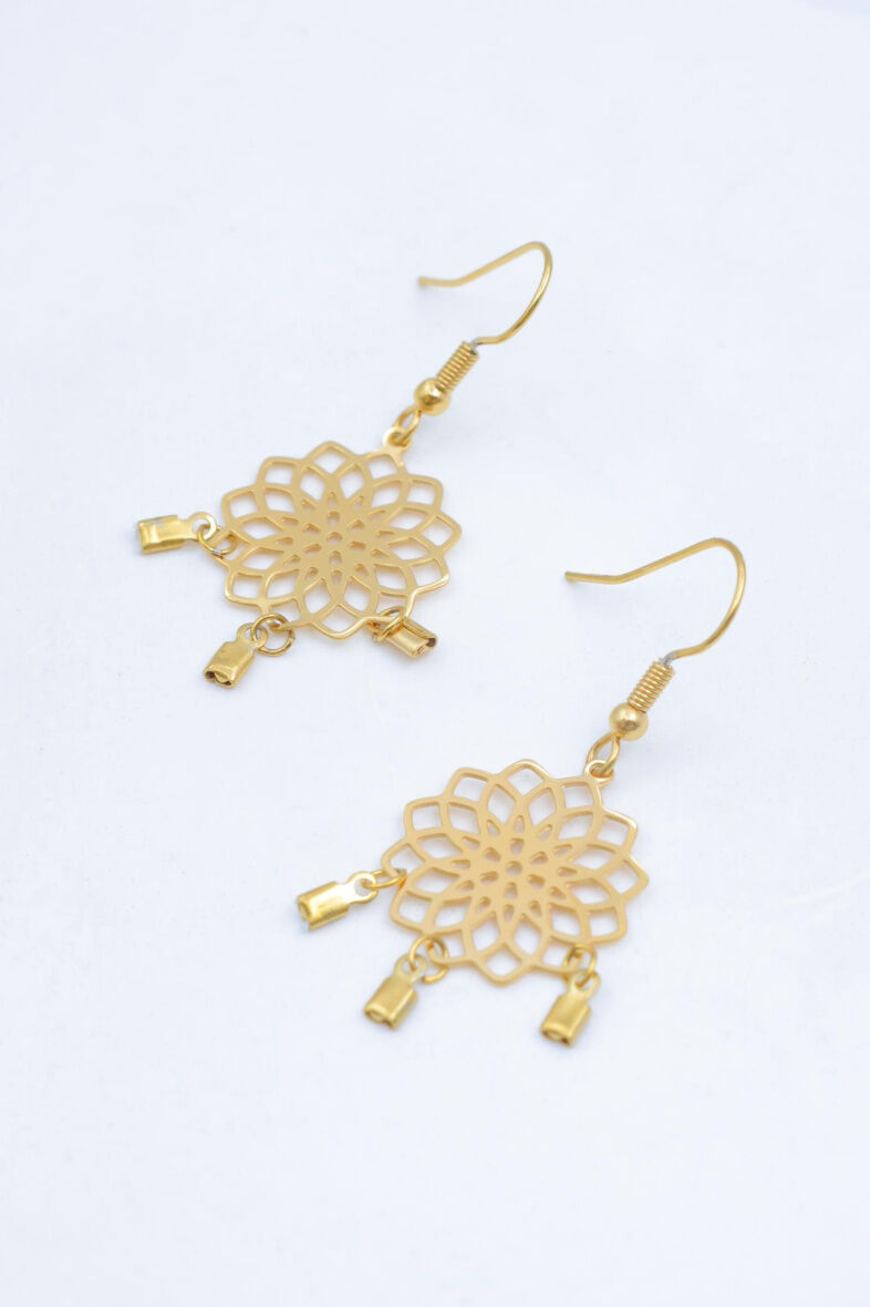 Edelstahl Ohrringe - V119B