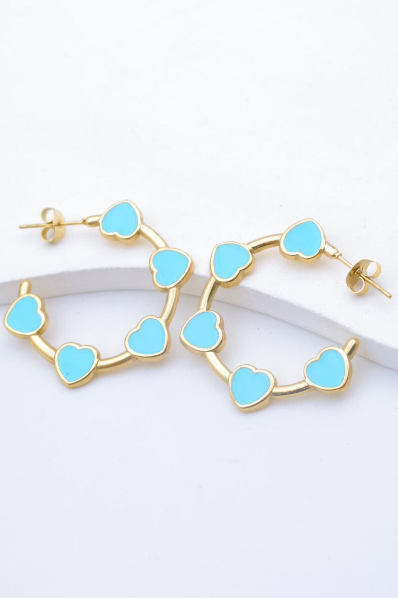 Creolen aus Edelstahl - V157