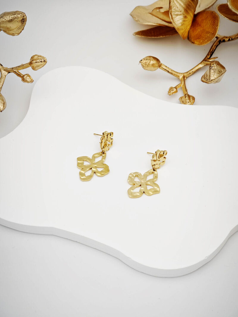 Edelstahl Ohrringe - V161