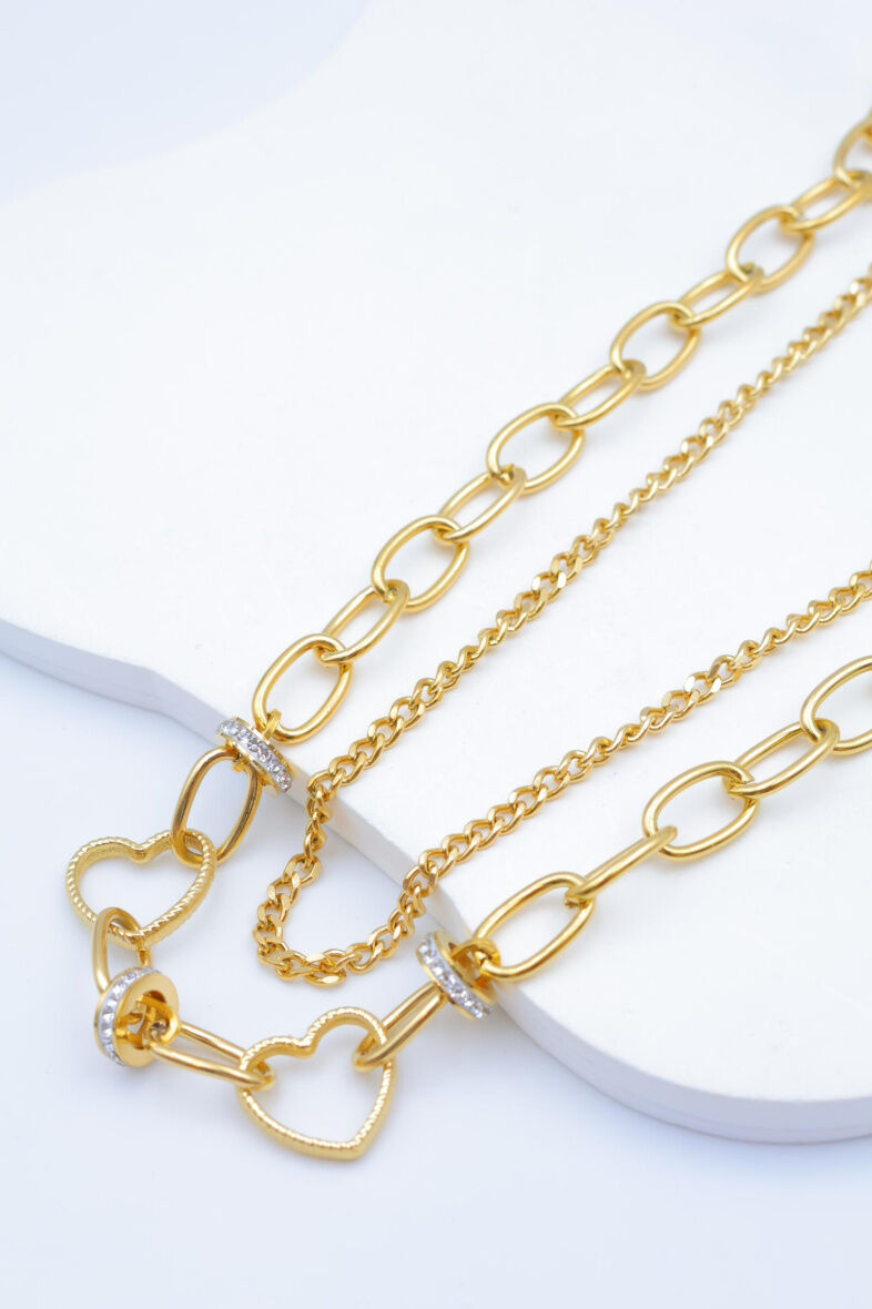 Collana in acciaio inossidabile - V169