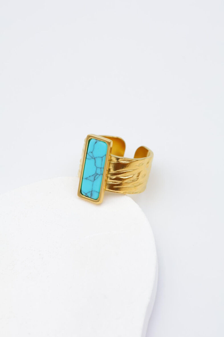 Anello regolabile in acciaio inox - V173