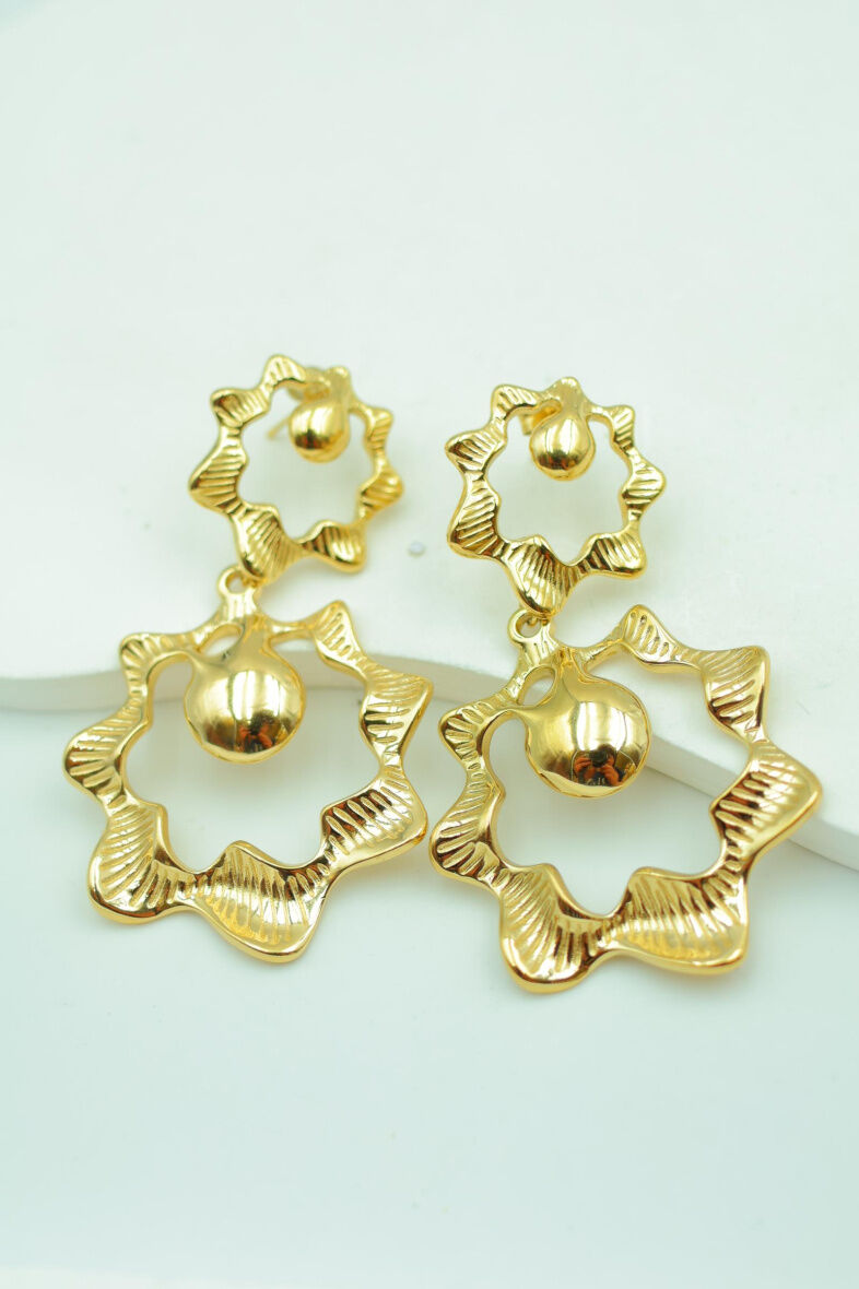 Orecchini in acciaio inossidabile - V175