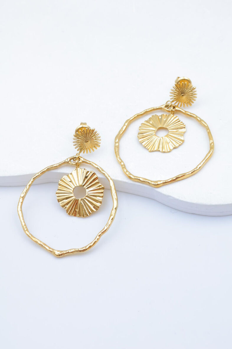 Orecchini in acciaio inossidabile - V265