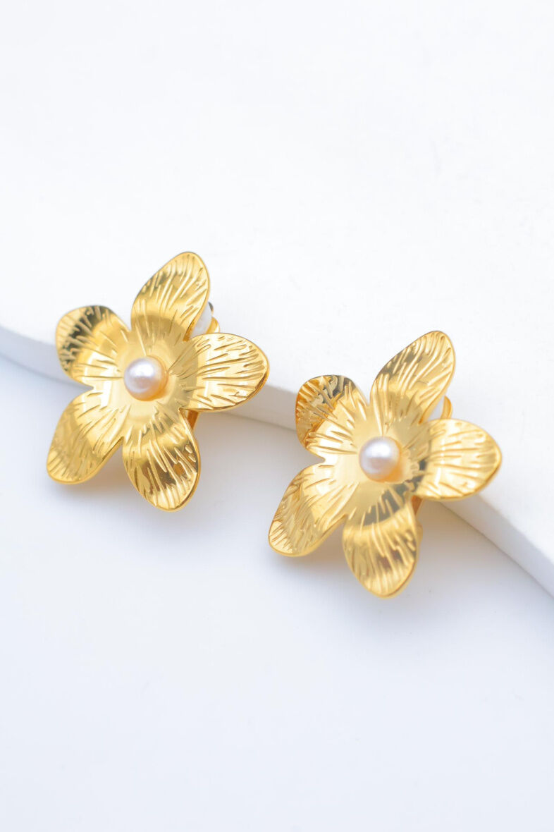 Ohrclips aus Edelstahl - V269