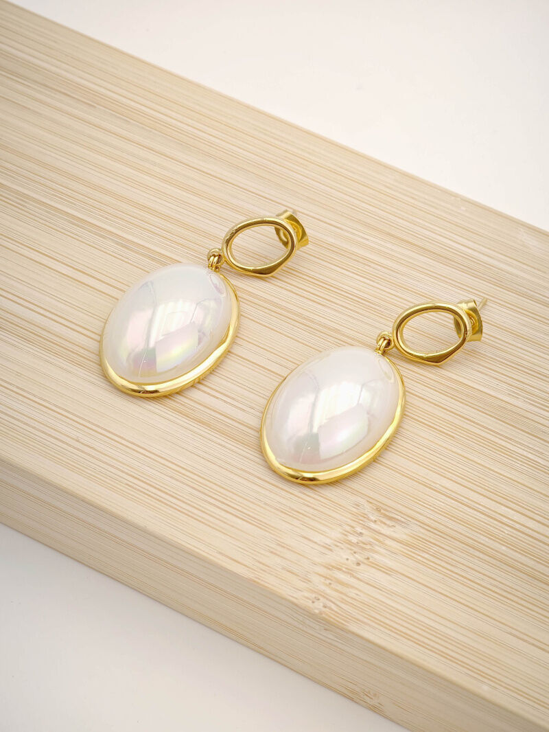 Edelstahl Ohrringe - V283