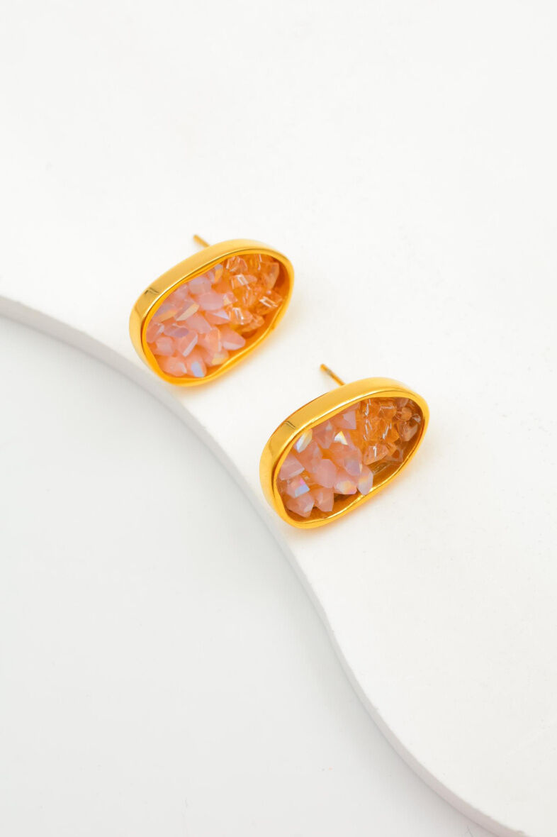 Edelstahl Ohrringe - V284