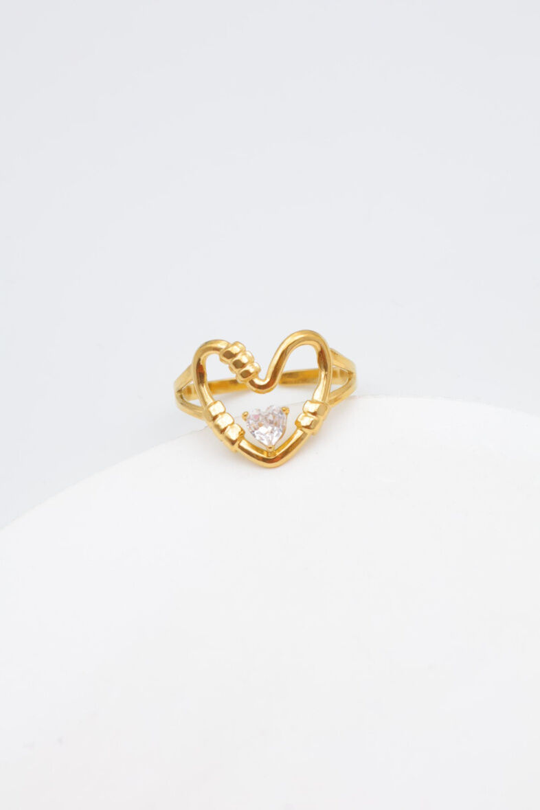 Anello regolabile in acciaio inossidabile - V307