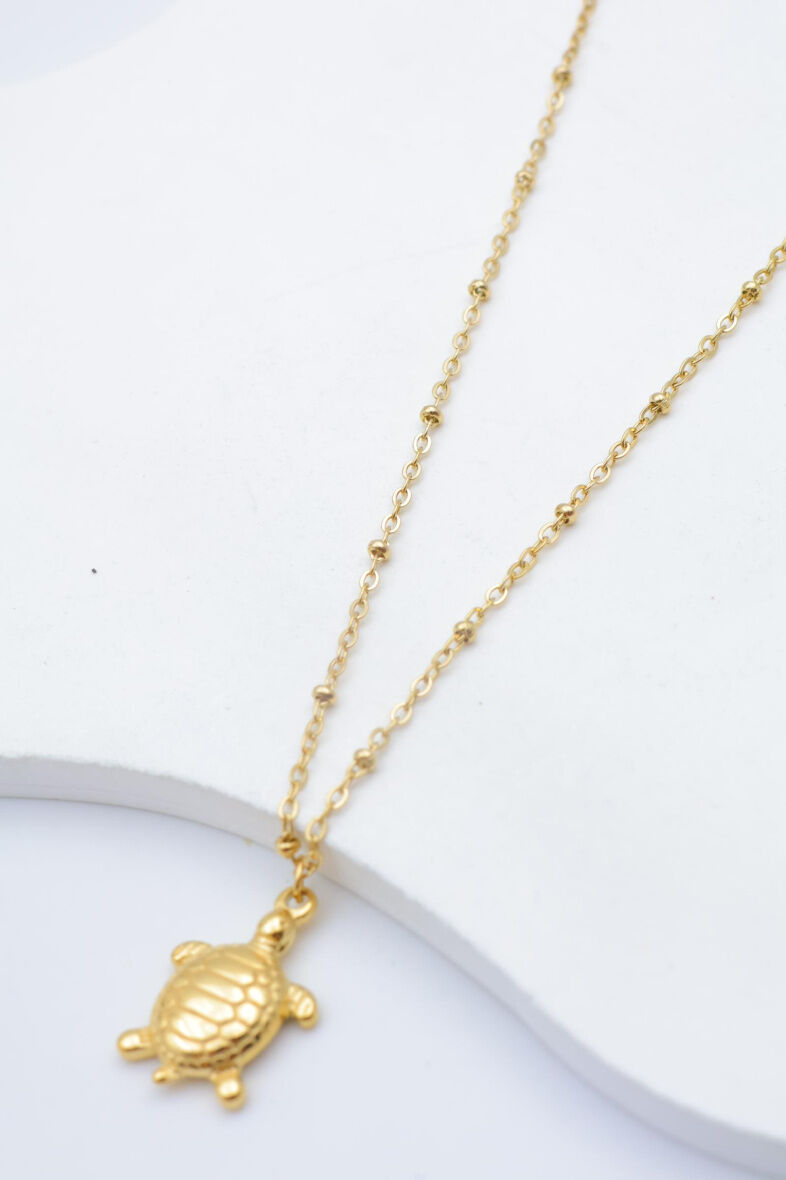 Edelstahl Halskette - V309