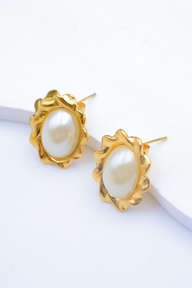 Edelstahl Ohrringe - V311