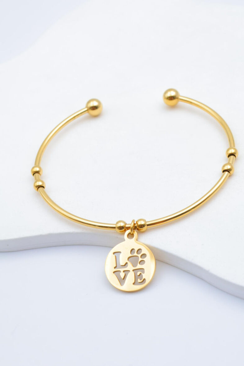 Armreif aus Edelstahl - V315