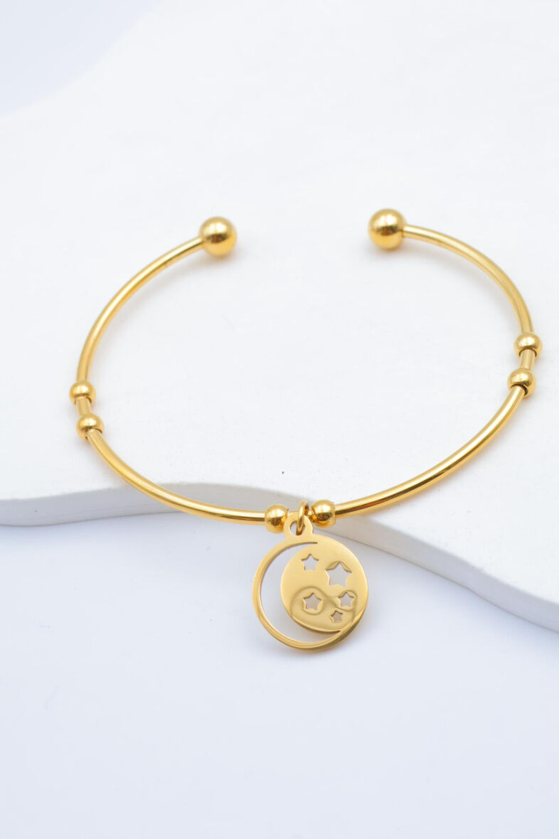 Armreif aus Edelstahl - V316