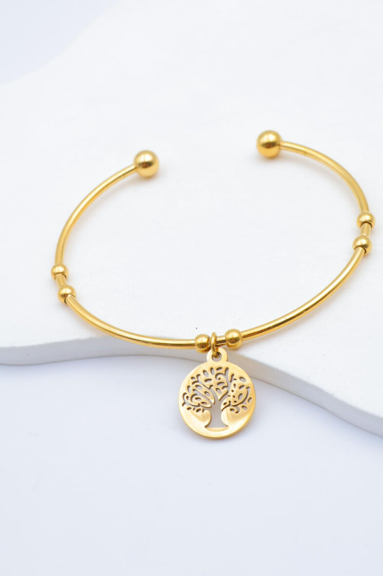 Armreif aus Edelstahl - V317