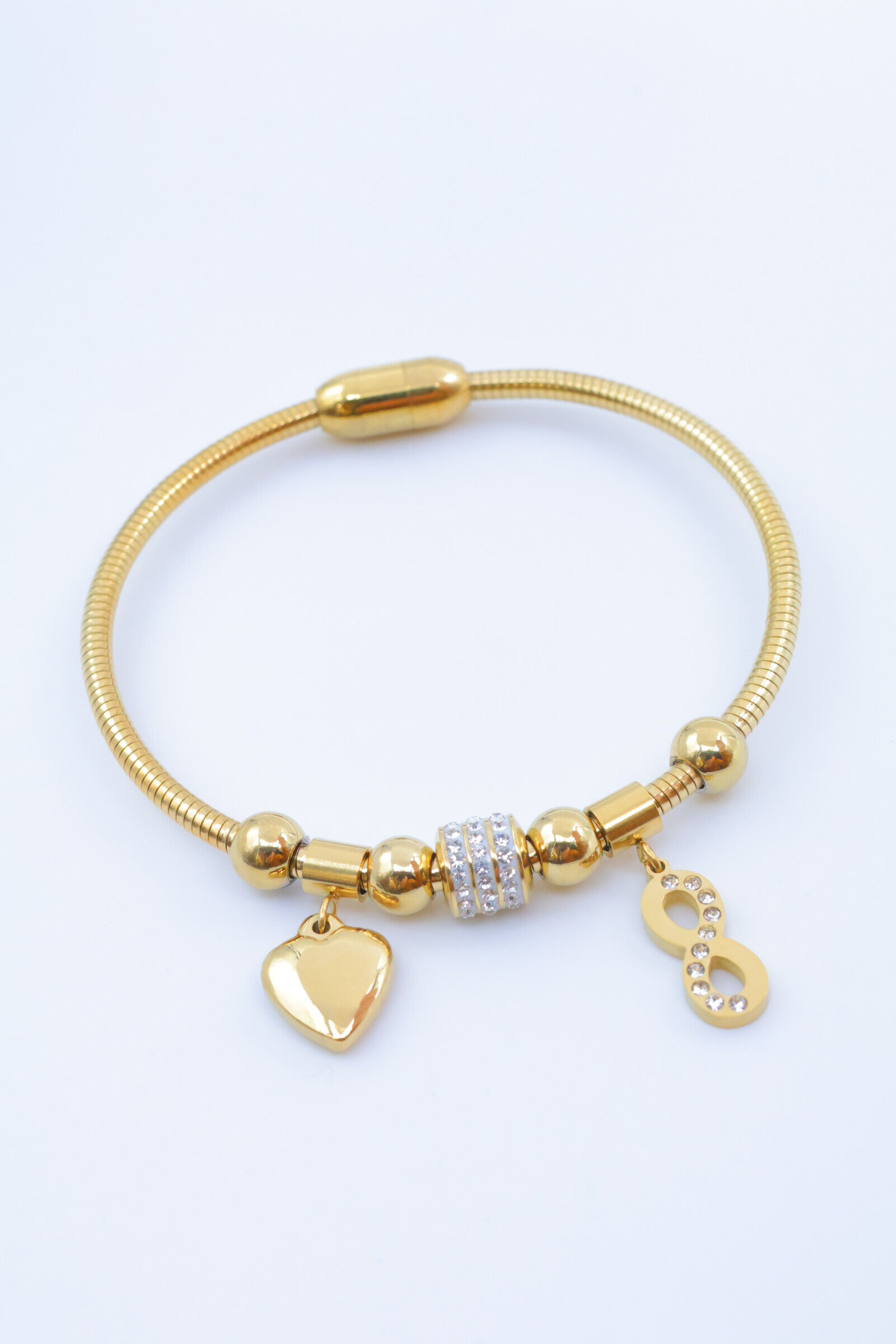 Armreif aus Edelstahl - V344