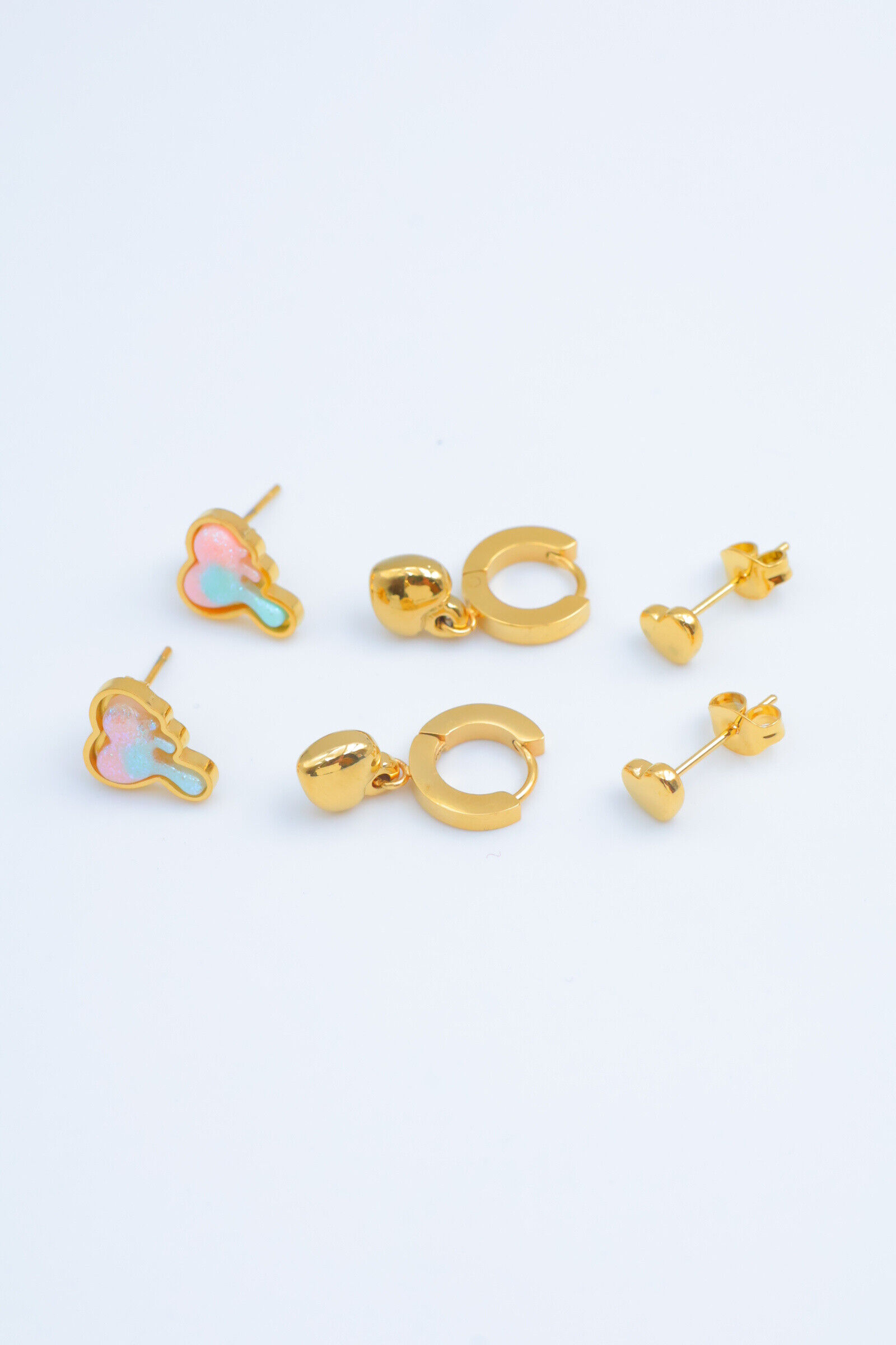 Edelstahl Ohrringe - V351