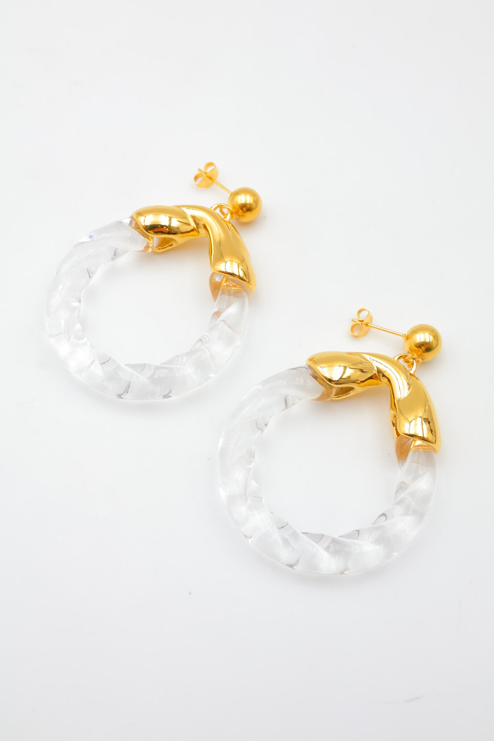 Orecchini in acciaio inossidabile - V392DO